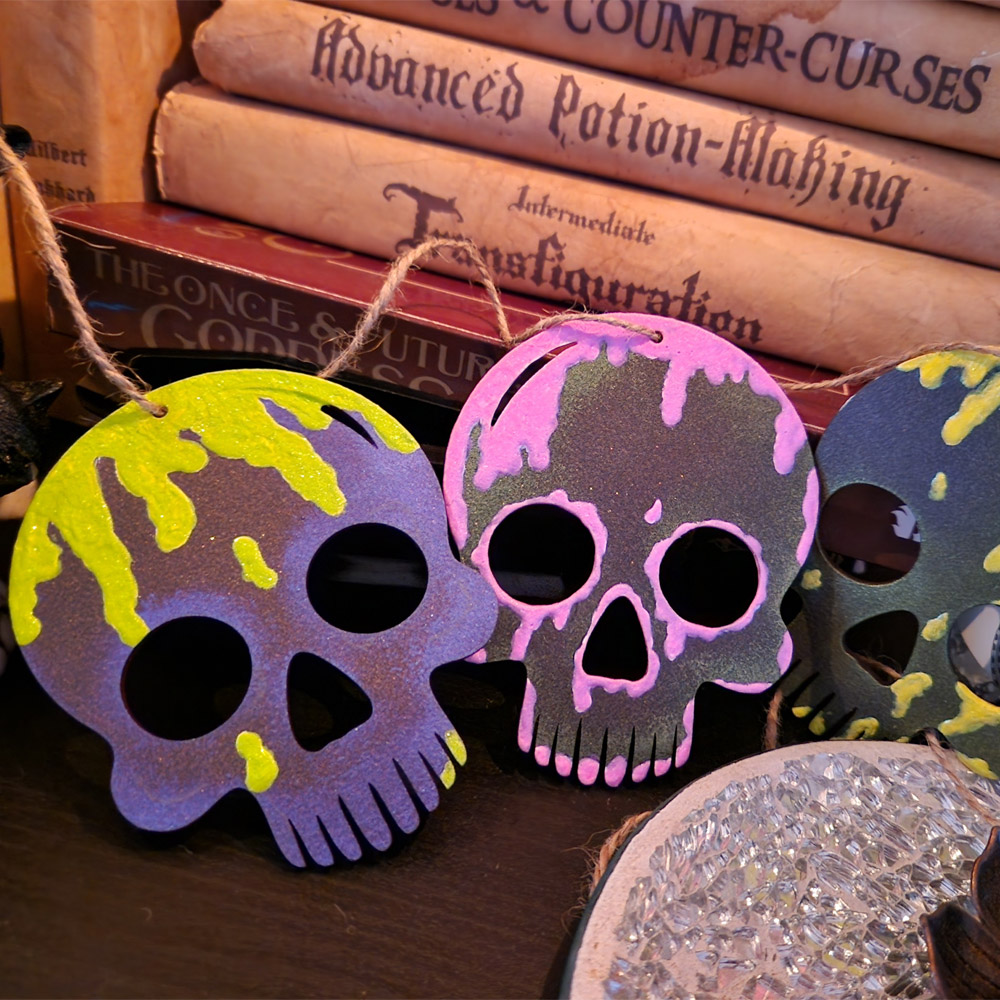 Decorate Your Own Skull Bunting 💀